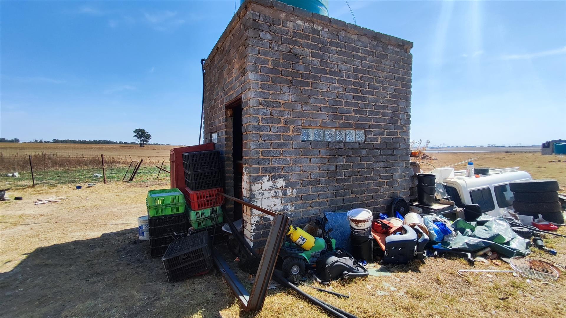 Backyard of property in Meyerton