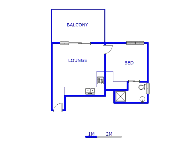 Floor plan of the property in Greenstone Hill