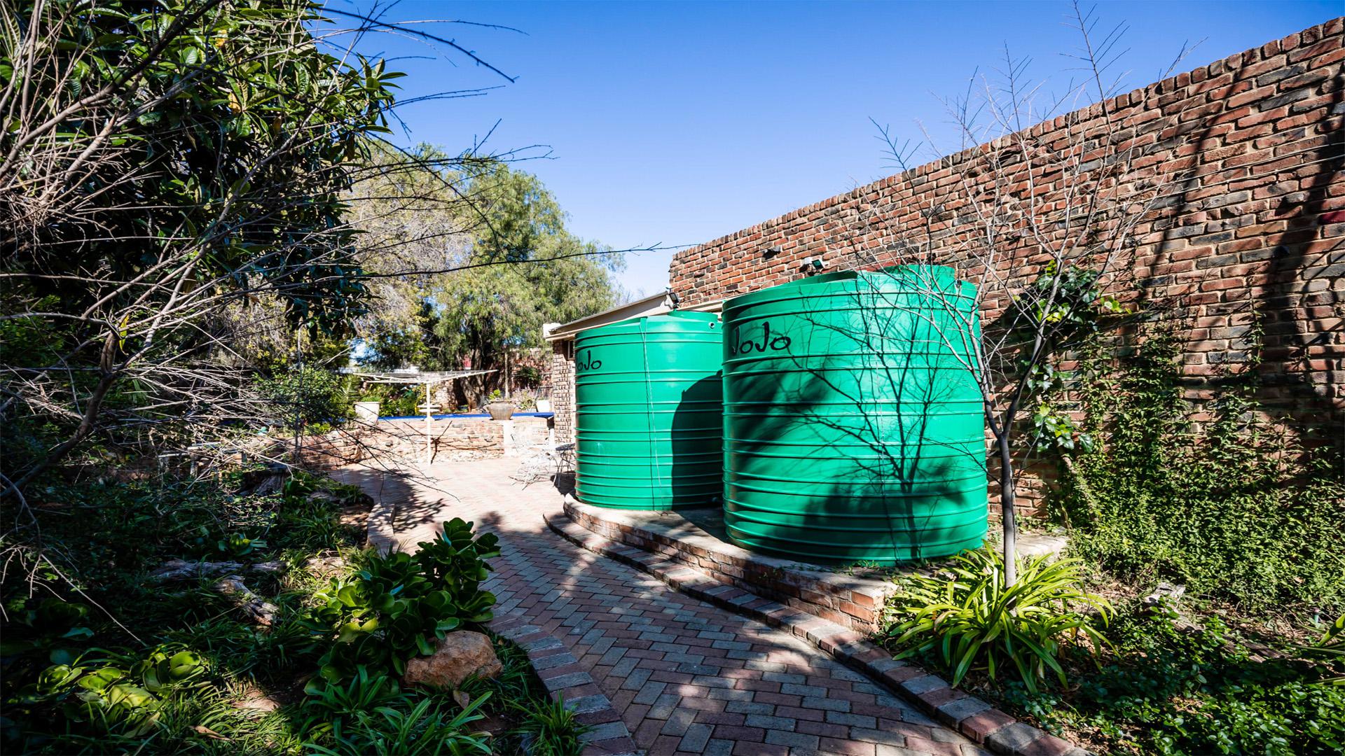 Backyard of property in Fichardt Park