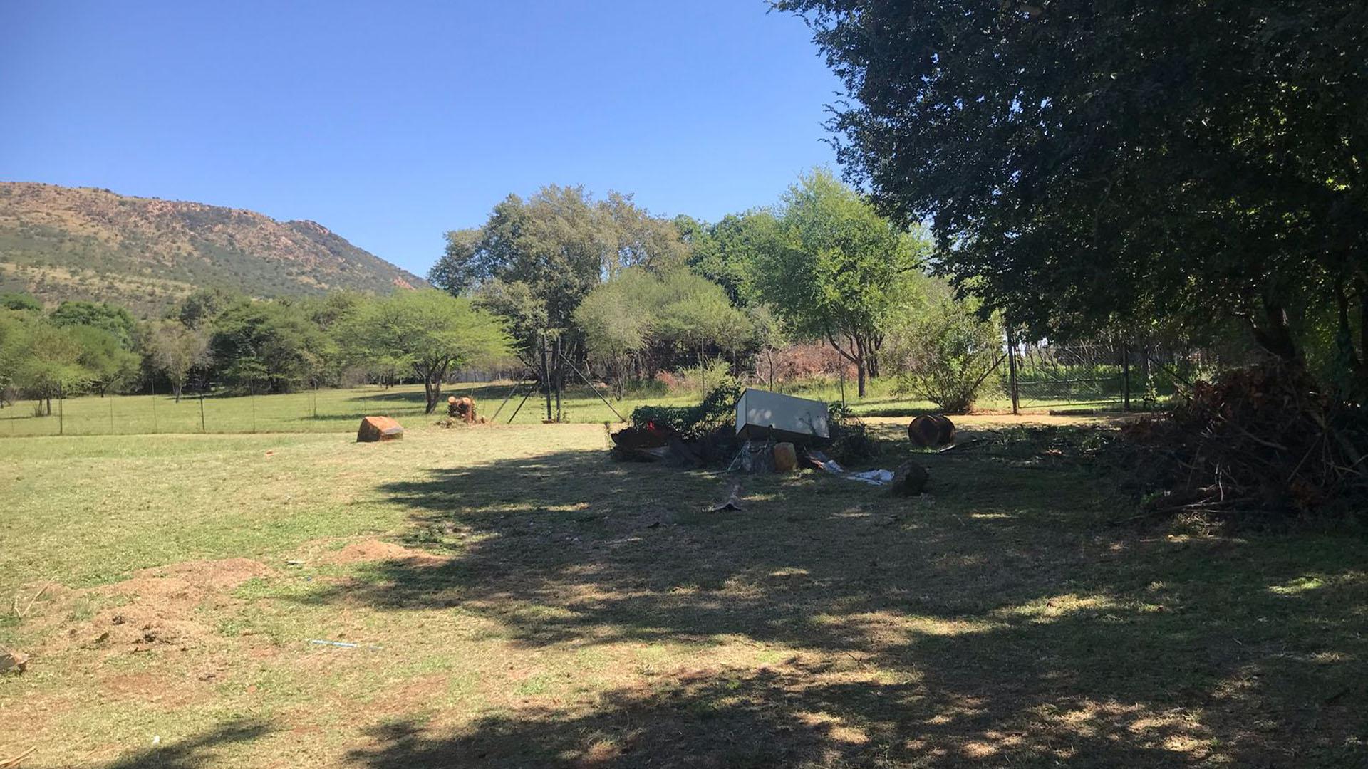 Backyard of property in Rustenburg