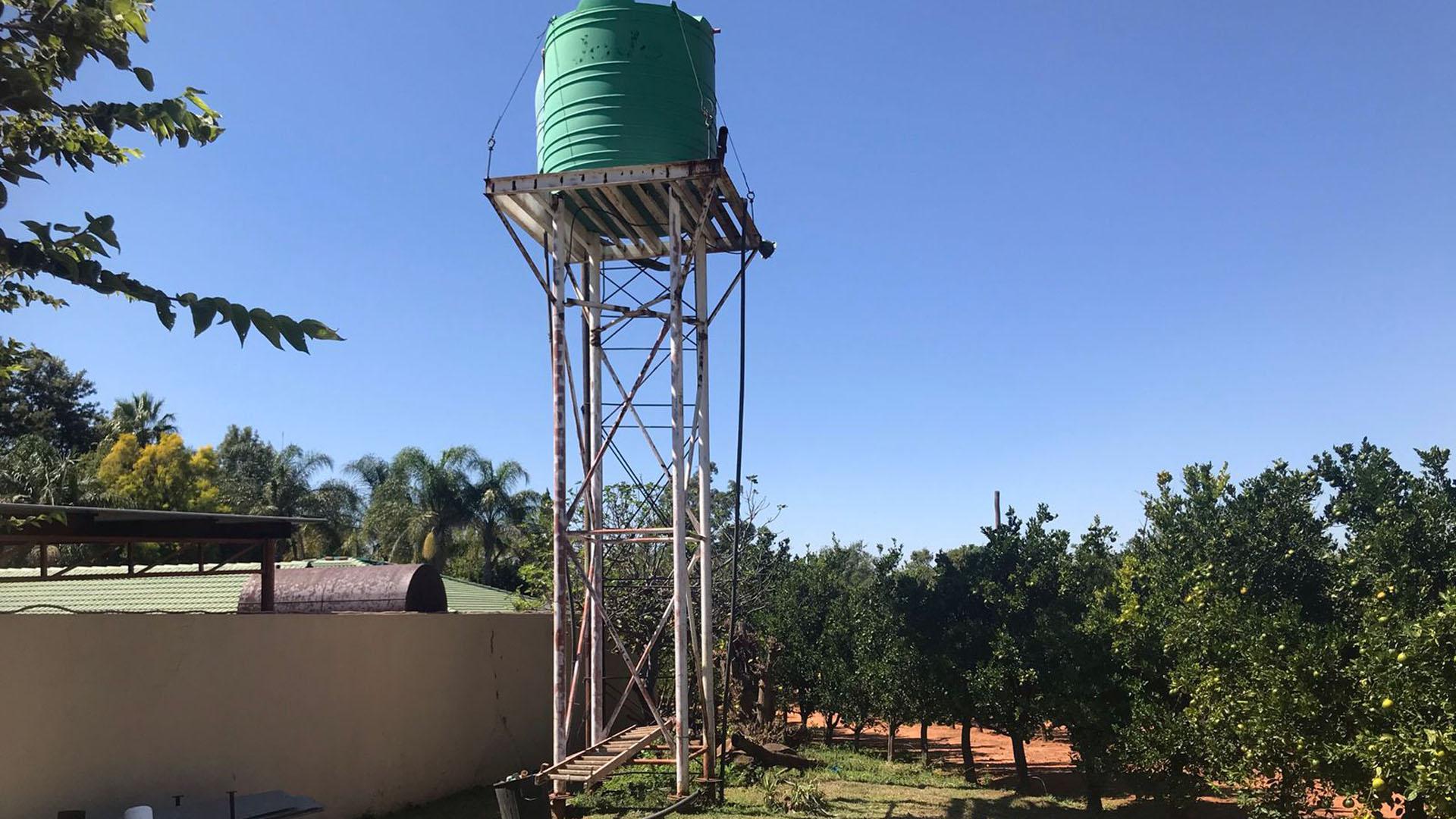 Backyard of property in Rustenburg