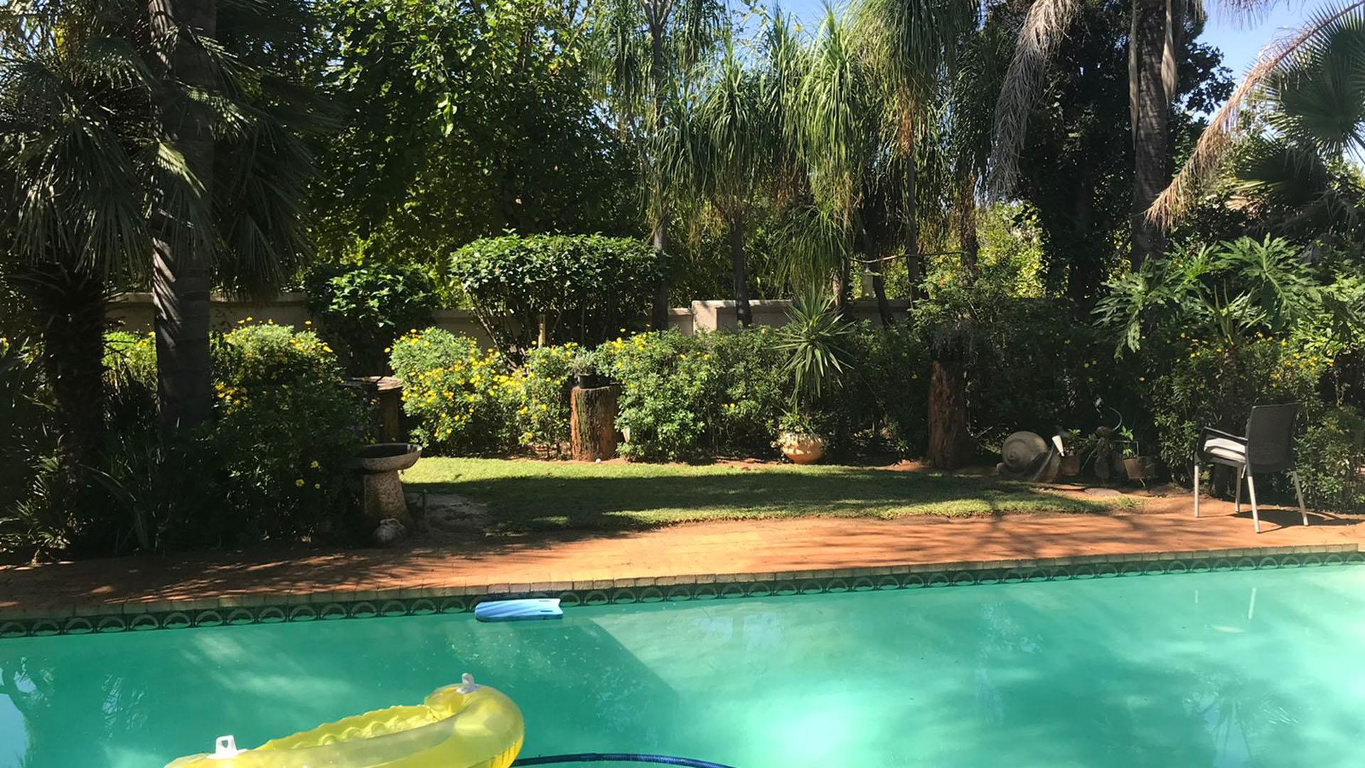 Backyard of property in Rustenburg