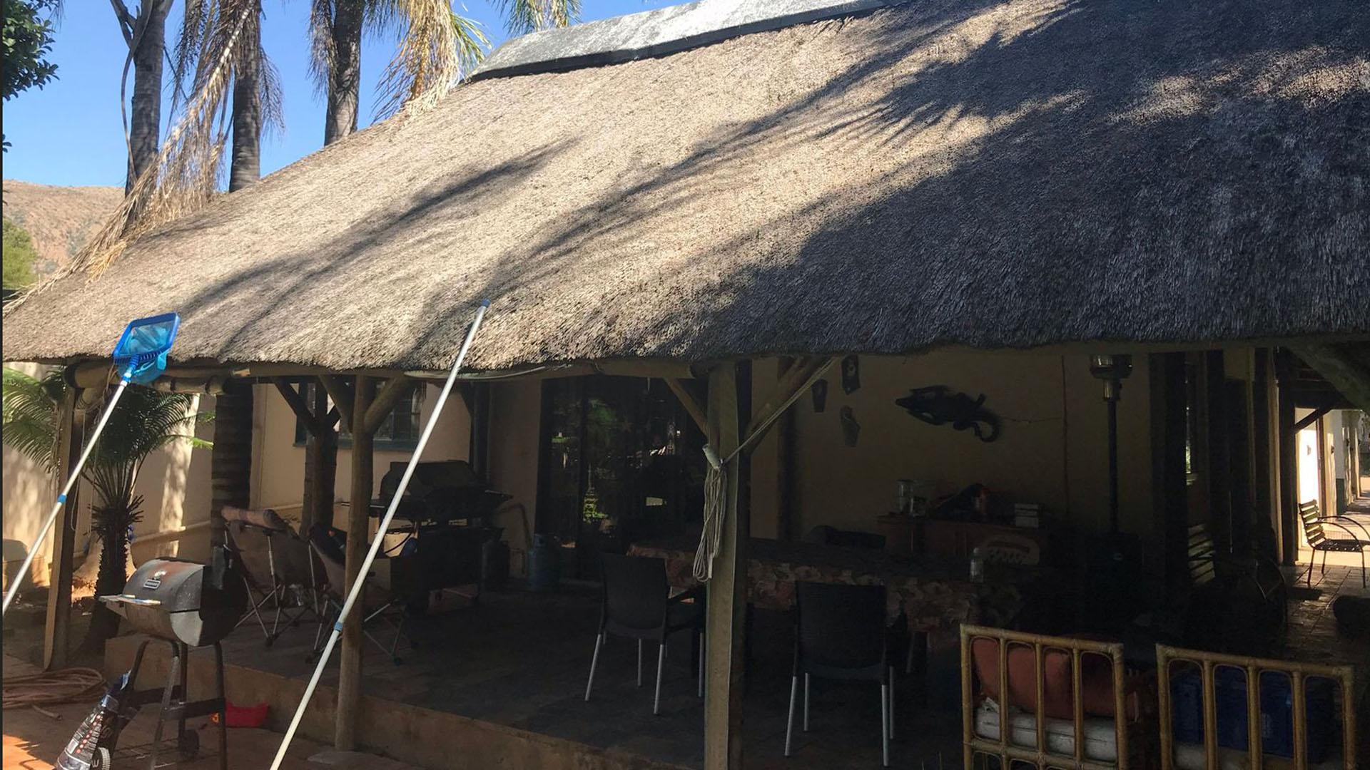 Backyard of property in Rustenburg