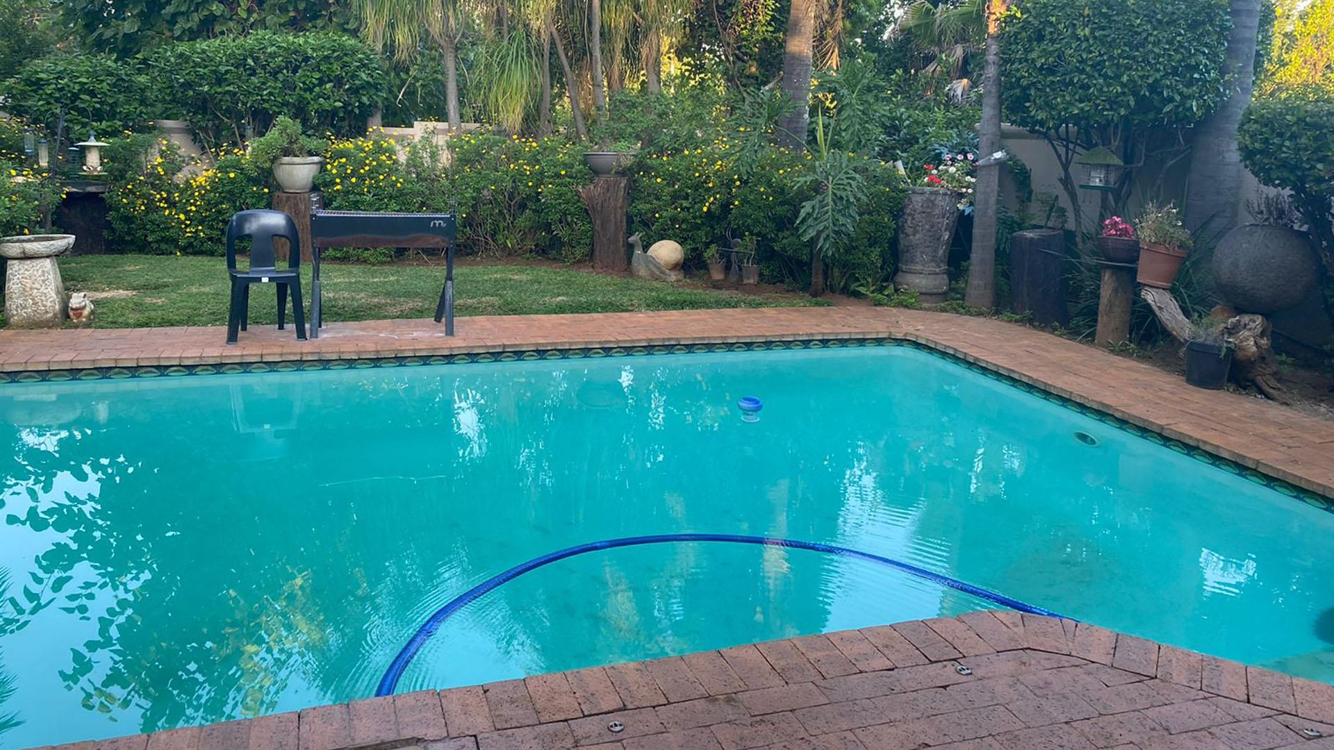 Backyard of property in Rustenburg