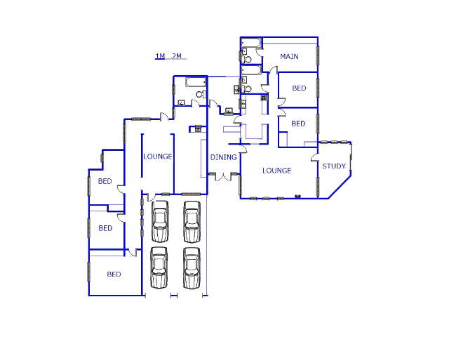 Floor plan of the property in Erasmia