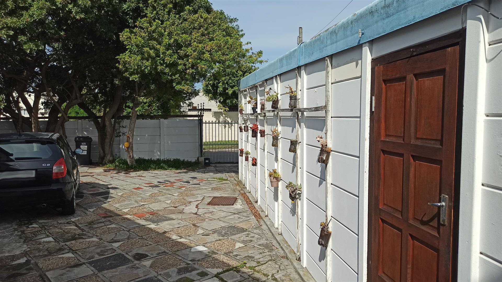 Backyard of property in Lakeside (Capetown)