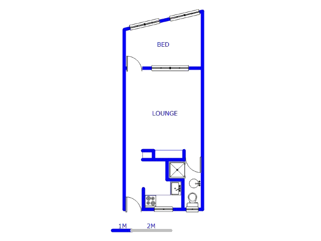 Ground Floor - 44m2 of property for sale in Rustenburg