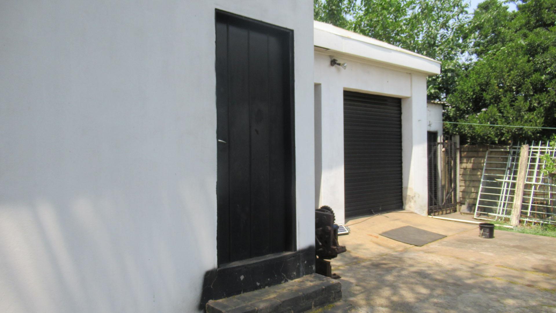Backyard of property in Emalahleni (Witbank) 