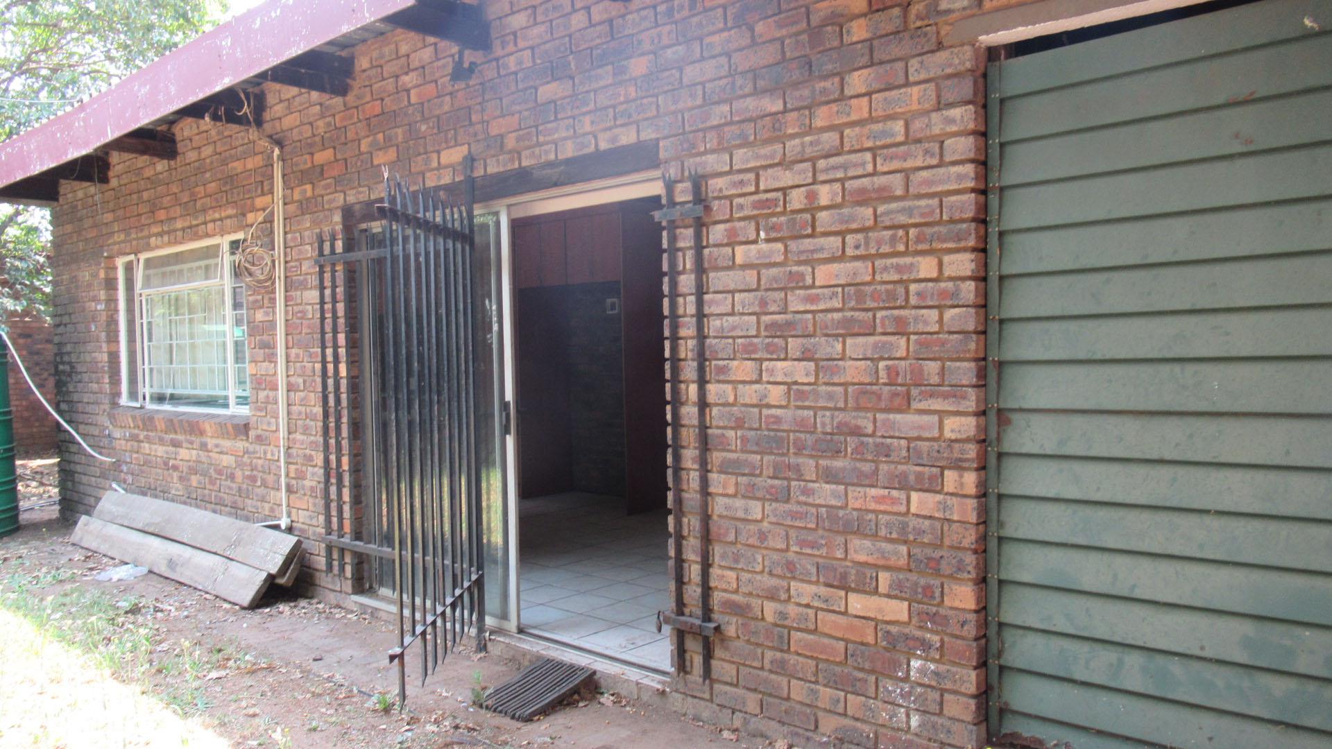 Backyard of property in Emalahleni (Witbank) 