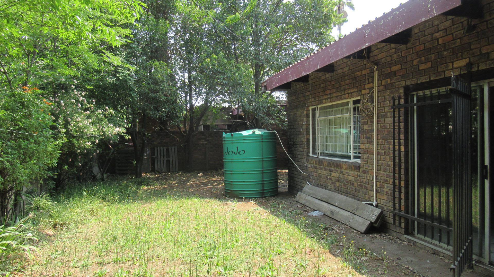 Backyard of property in Emalahleni (Witbank) 