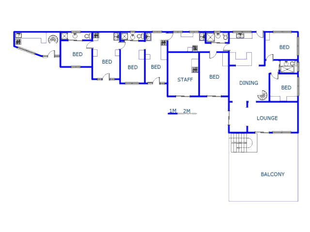 Floor plan of the property in Park Rynie