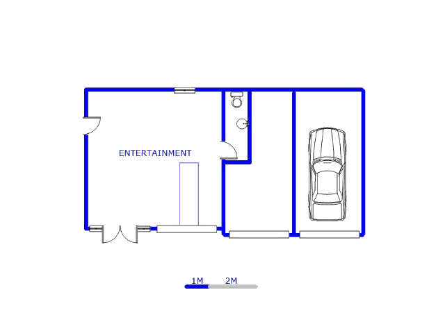 Floor plan of the property in Fisherhaven