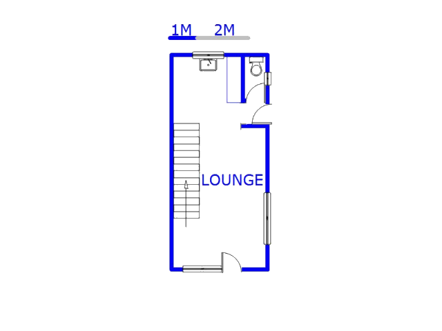 Floor plan of the property in Montford