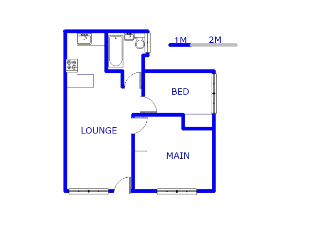 Floor plan of the property in Ridgeway