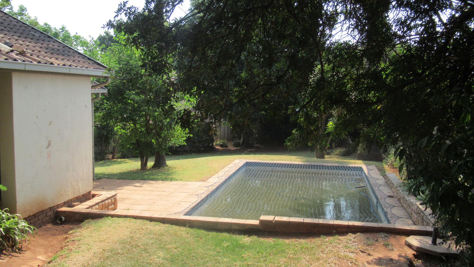 Backyard of property in Linden