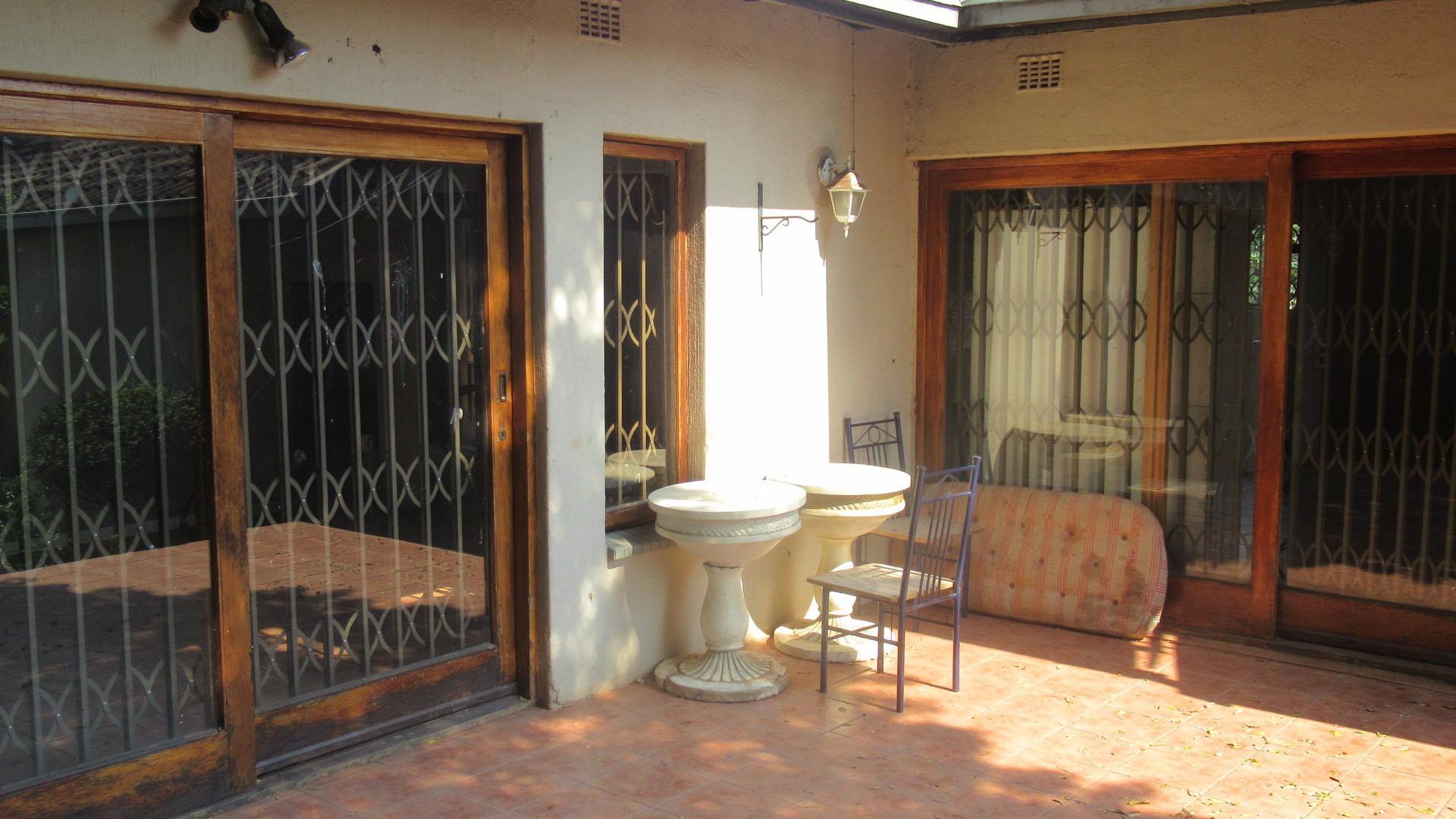 Backyard of property in Linden