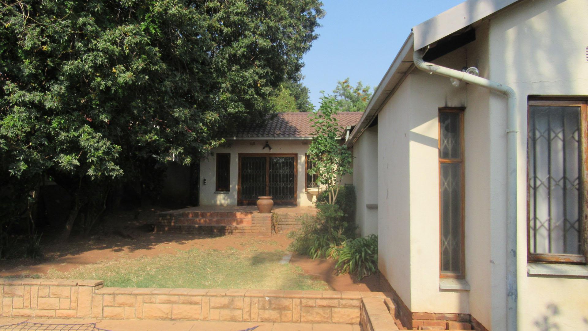 Backyard of property in Linden