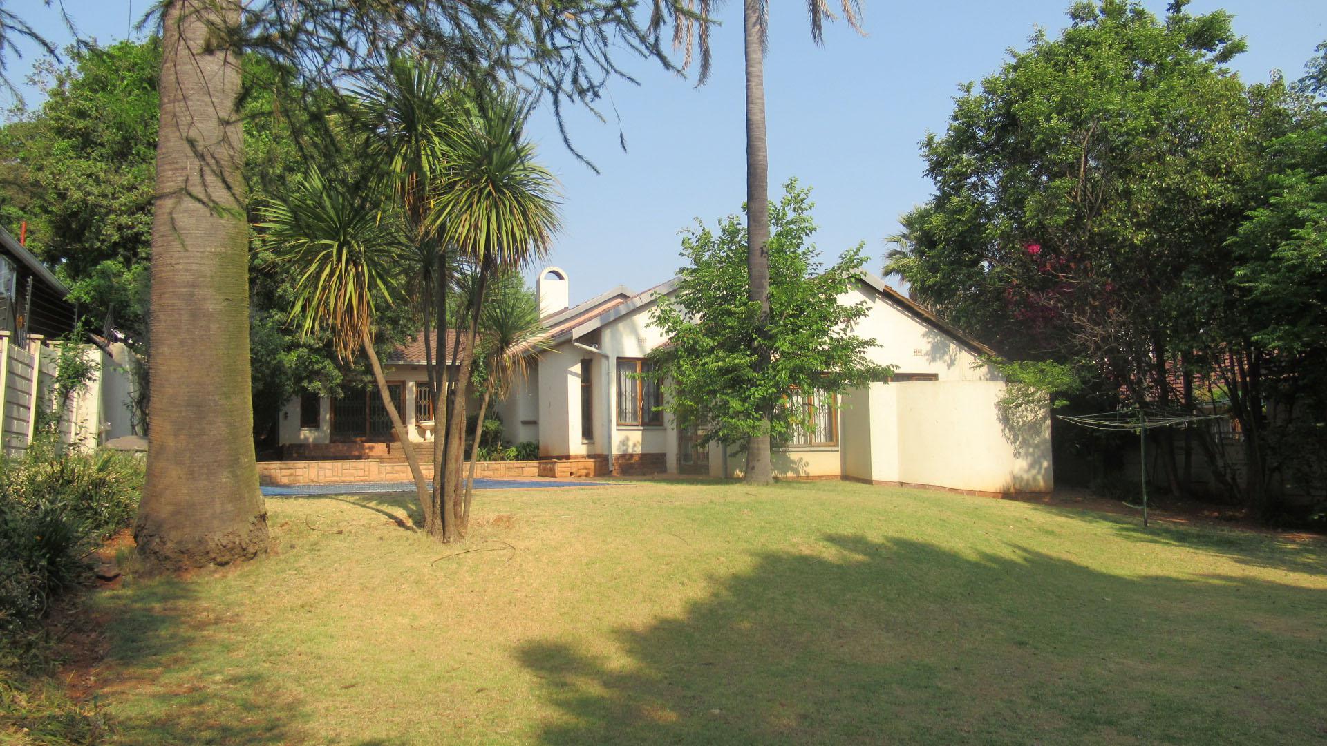 Backyard of property in Linden