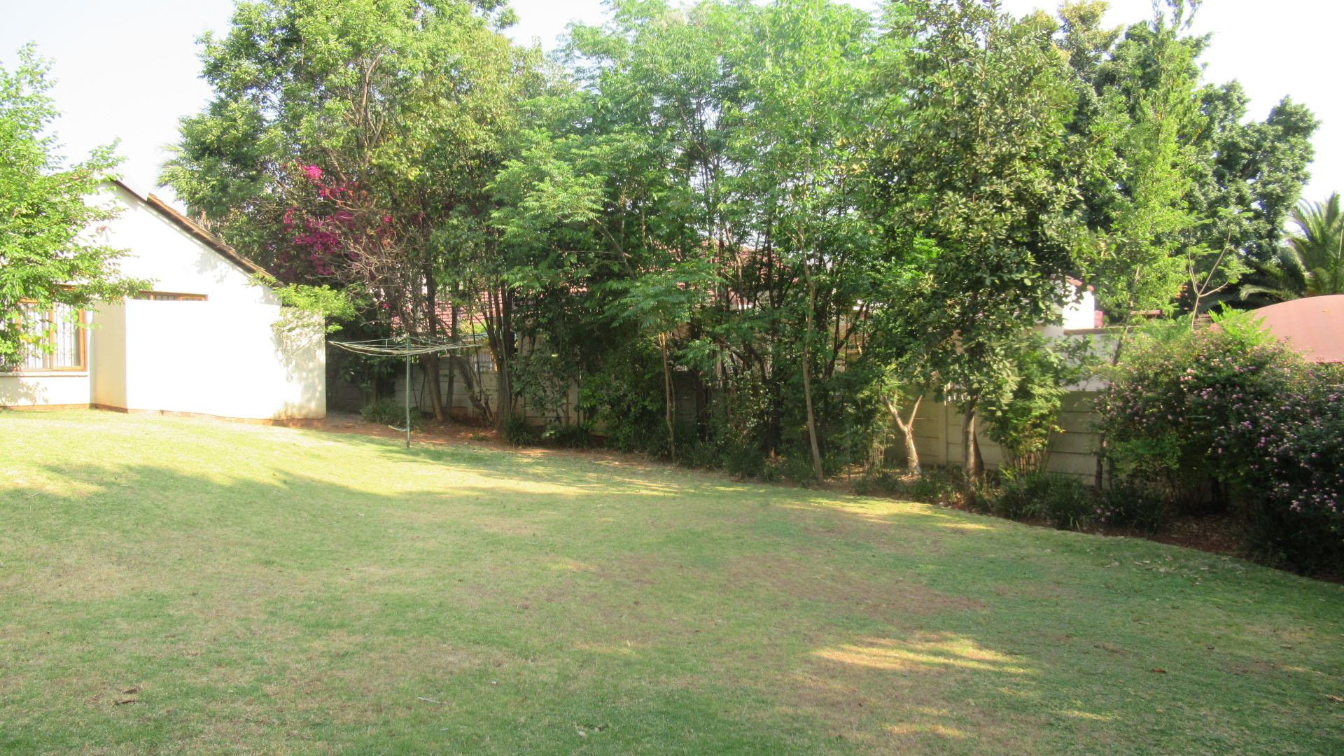 Backyard of property in Linden