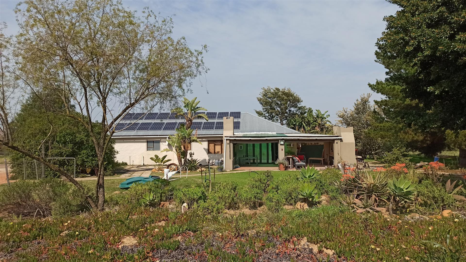 Backyard of property in Malmesbury