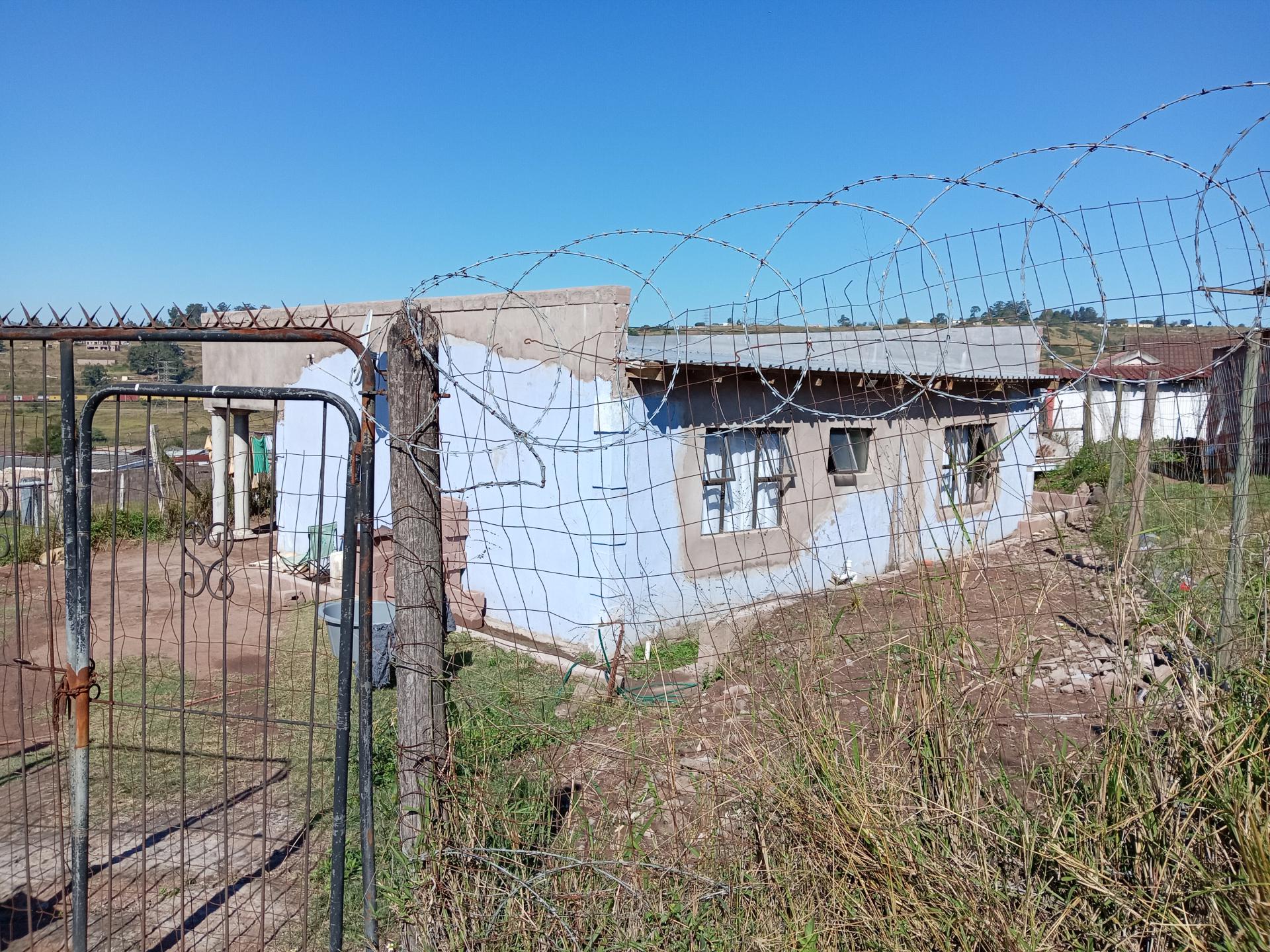 Backyard of property in Mpumalanga - KZN
