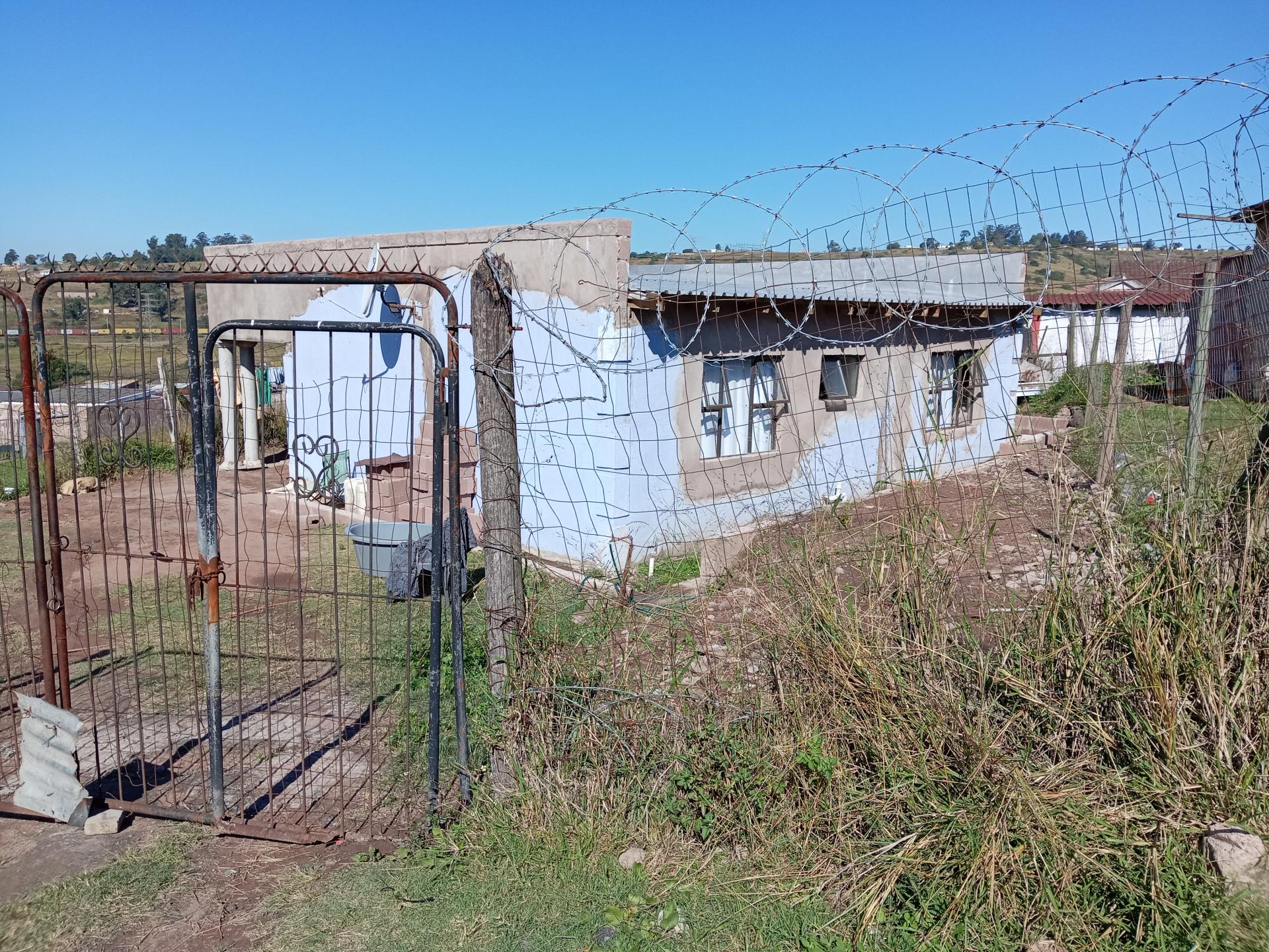 Backyard of property in Mpumalanga - KZN