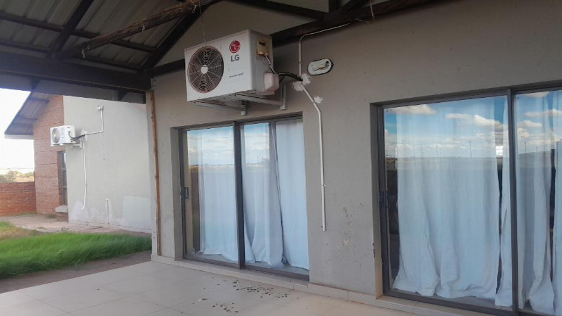 Backyard of property in Kathu