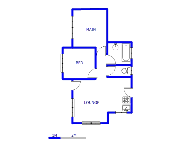 Ground Floor - 45m2 of property for sale in Klarinet