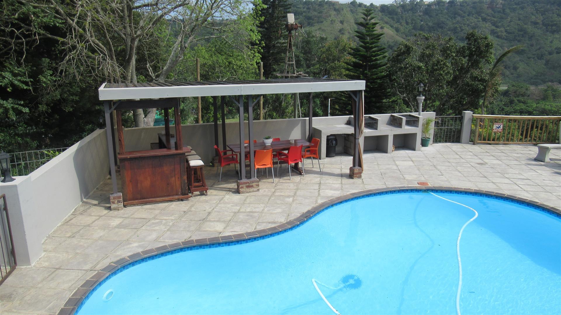 Backyard of property in Port Edward