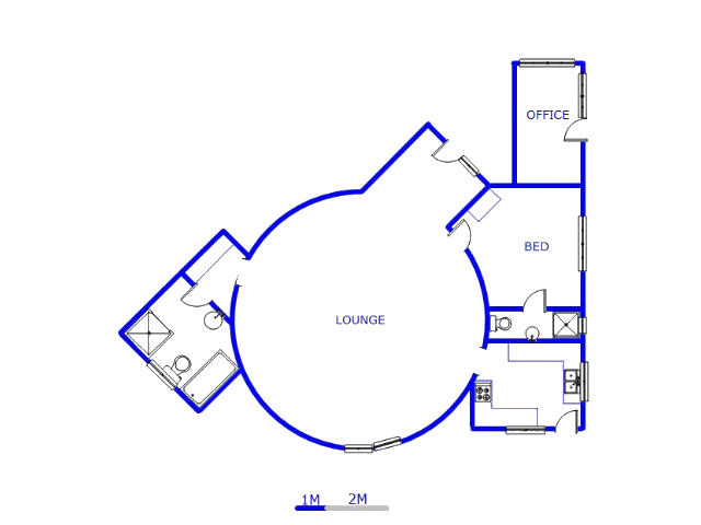 Floor plan of the property in Margate