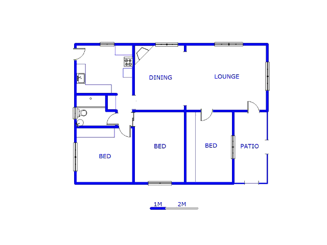 Ground Floor - 132m2 of property for sale in Riverlea - JHB