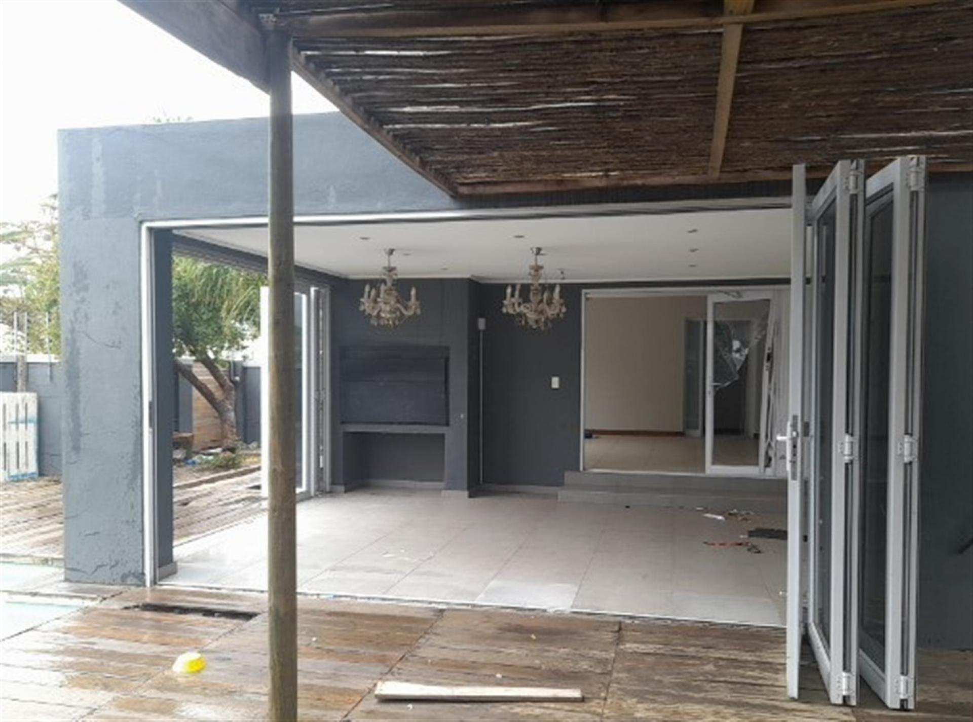 Backyard of property in Paarl