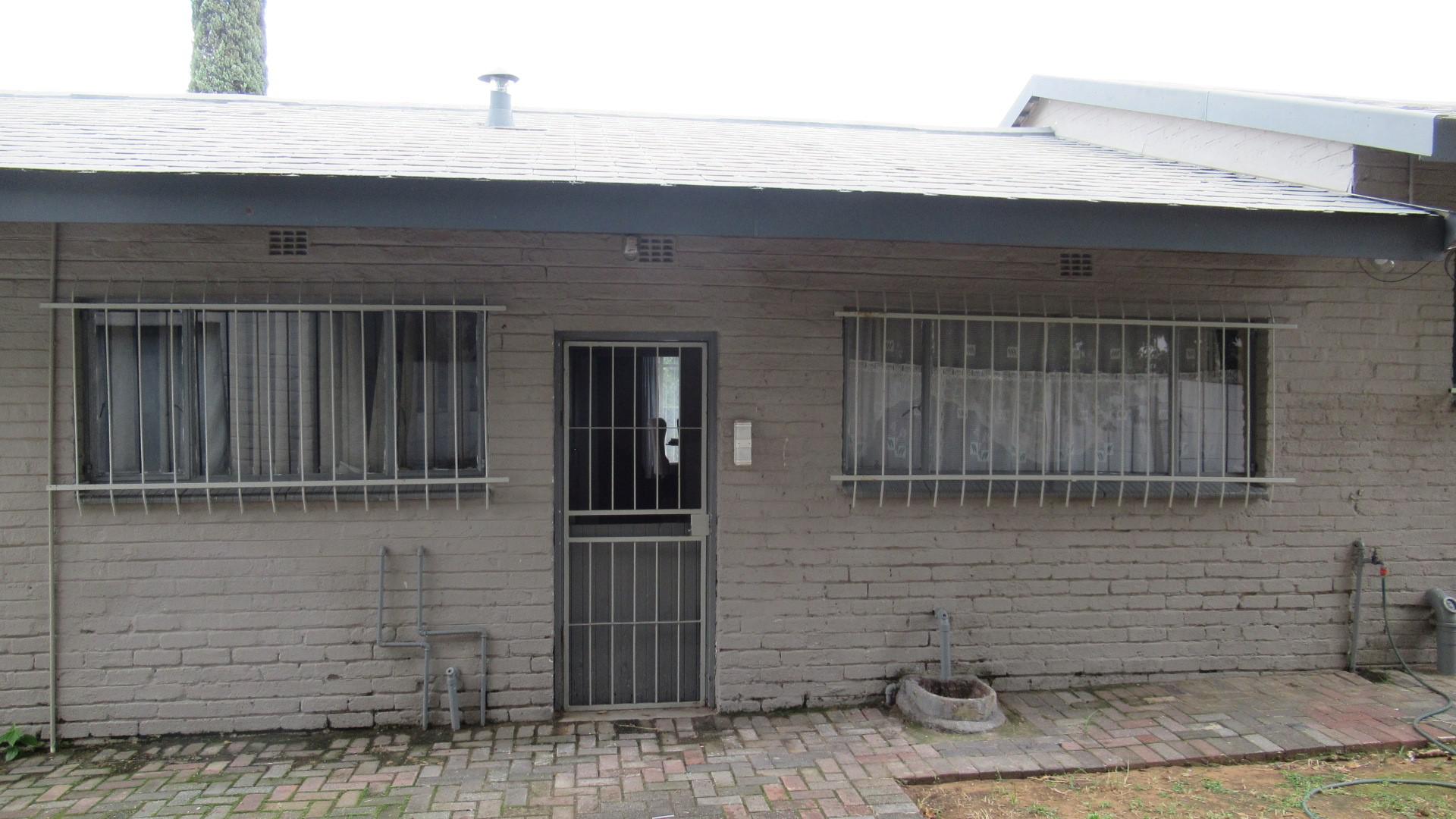 Backyard of property in Sasolburg