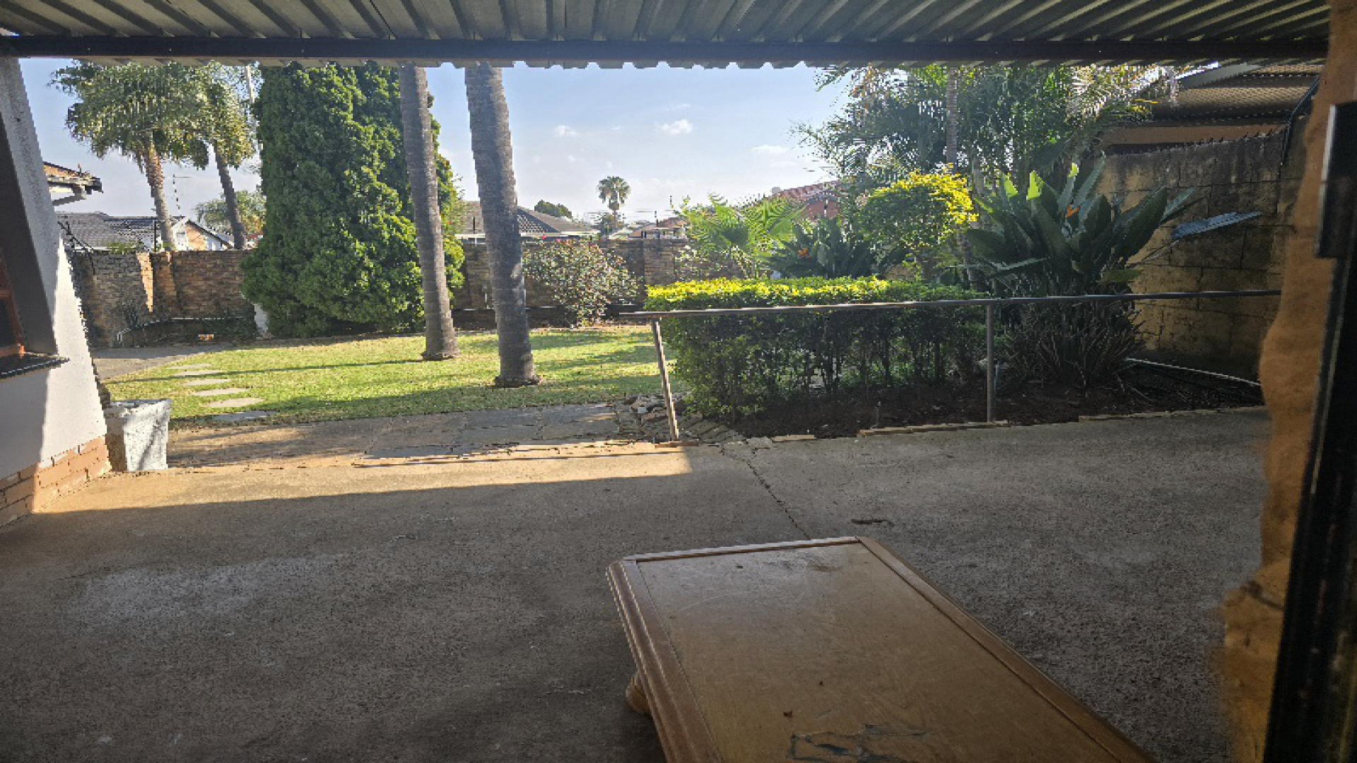 Backyard of property in Eersterust
