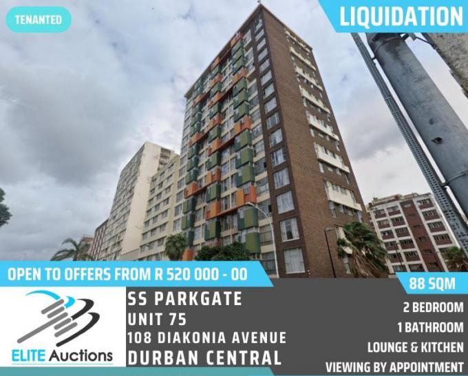 2 Bedroom Apartment for Sale For Sale in Durban Central MR