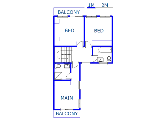 1st Floor - 72m2 of property for sale in Oaklands - DBN