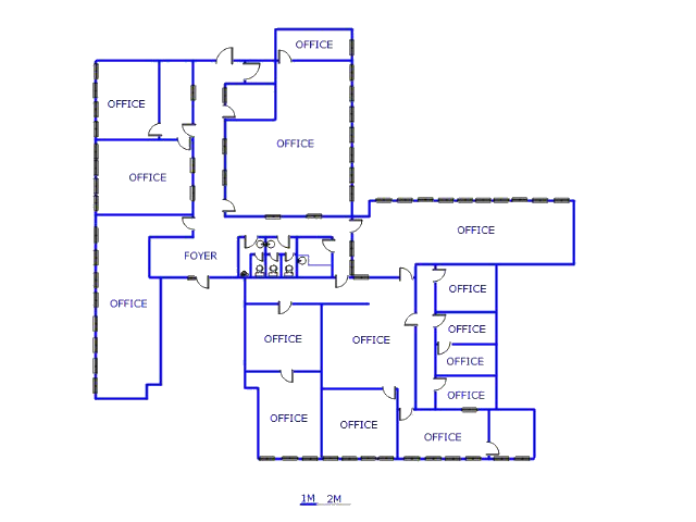 Floor plan of the property in Paarl