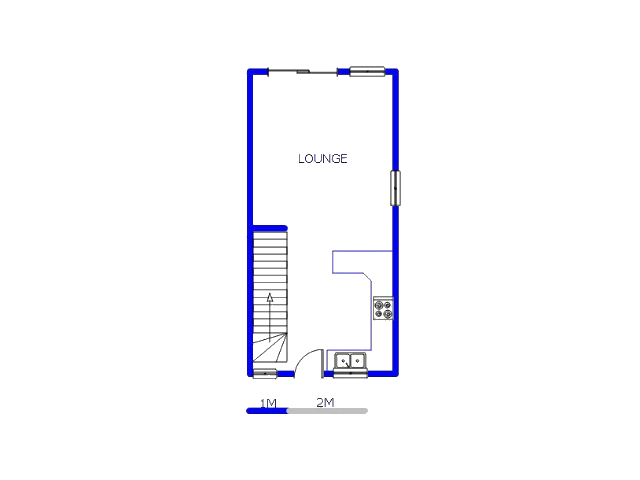 Floor plan of the property in Birchleigh