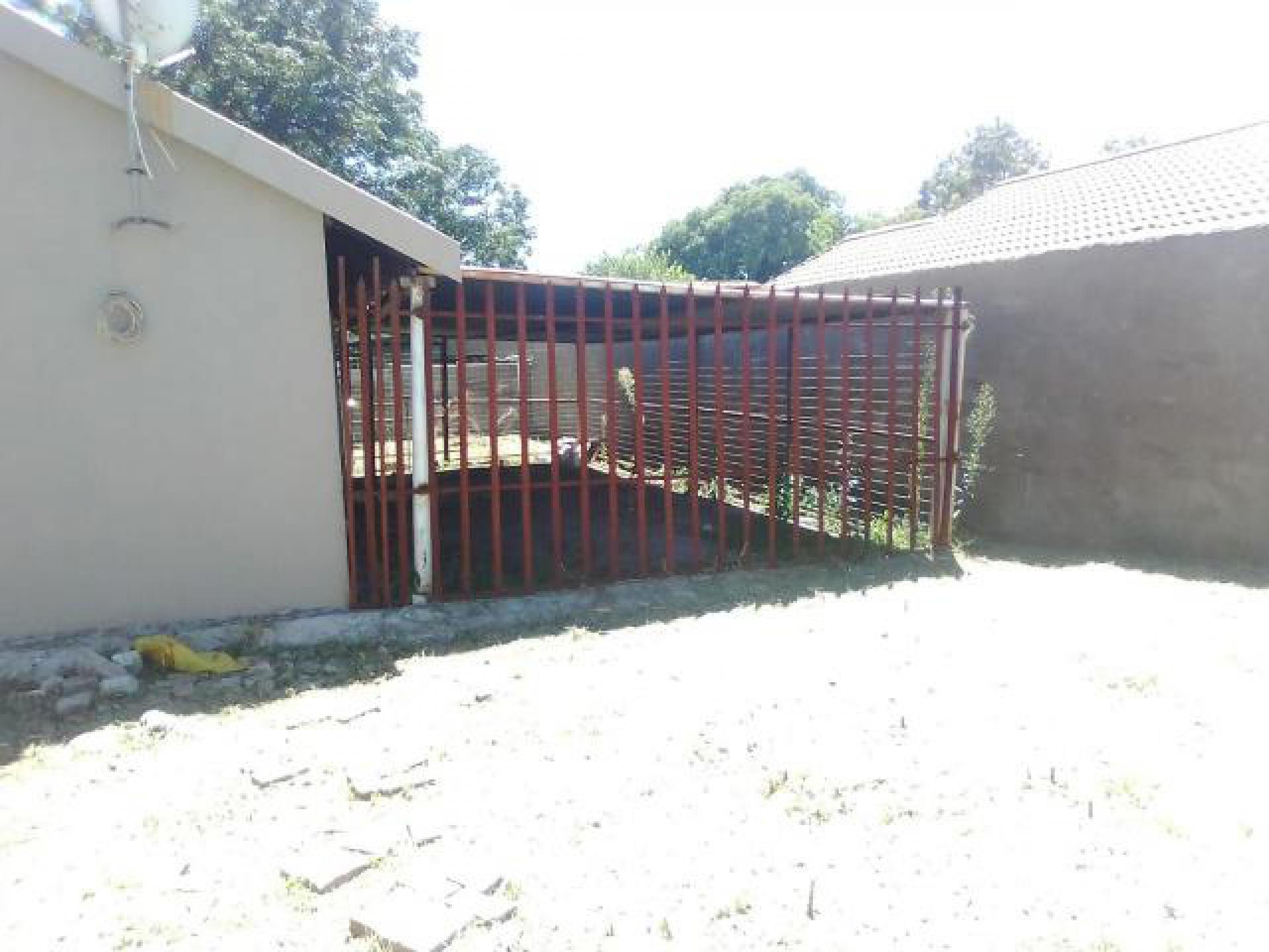 Backyard of property in Rustenburg Oos-Einde