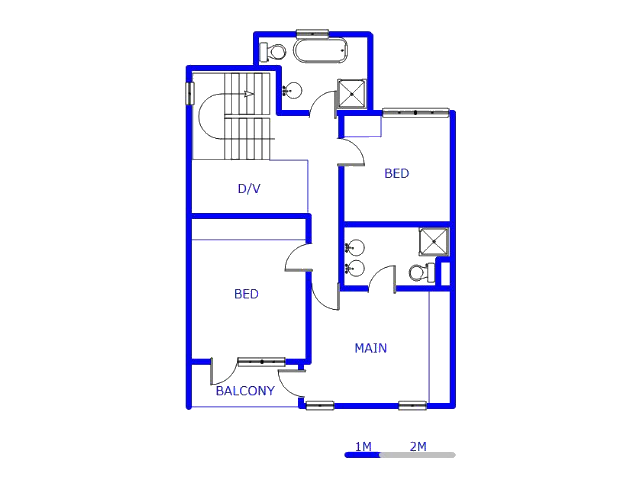 2nd Floor - 85m2 of property for sale in Arcadia