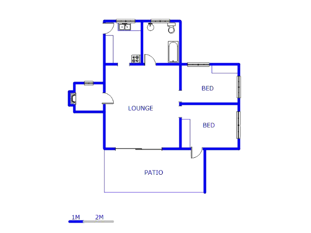 Ground Floor - 87m2 of property for sale in Farm Haakdoornboom