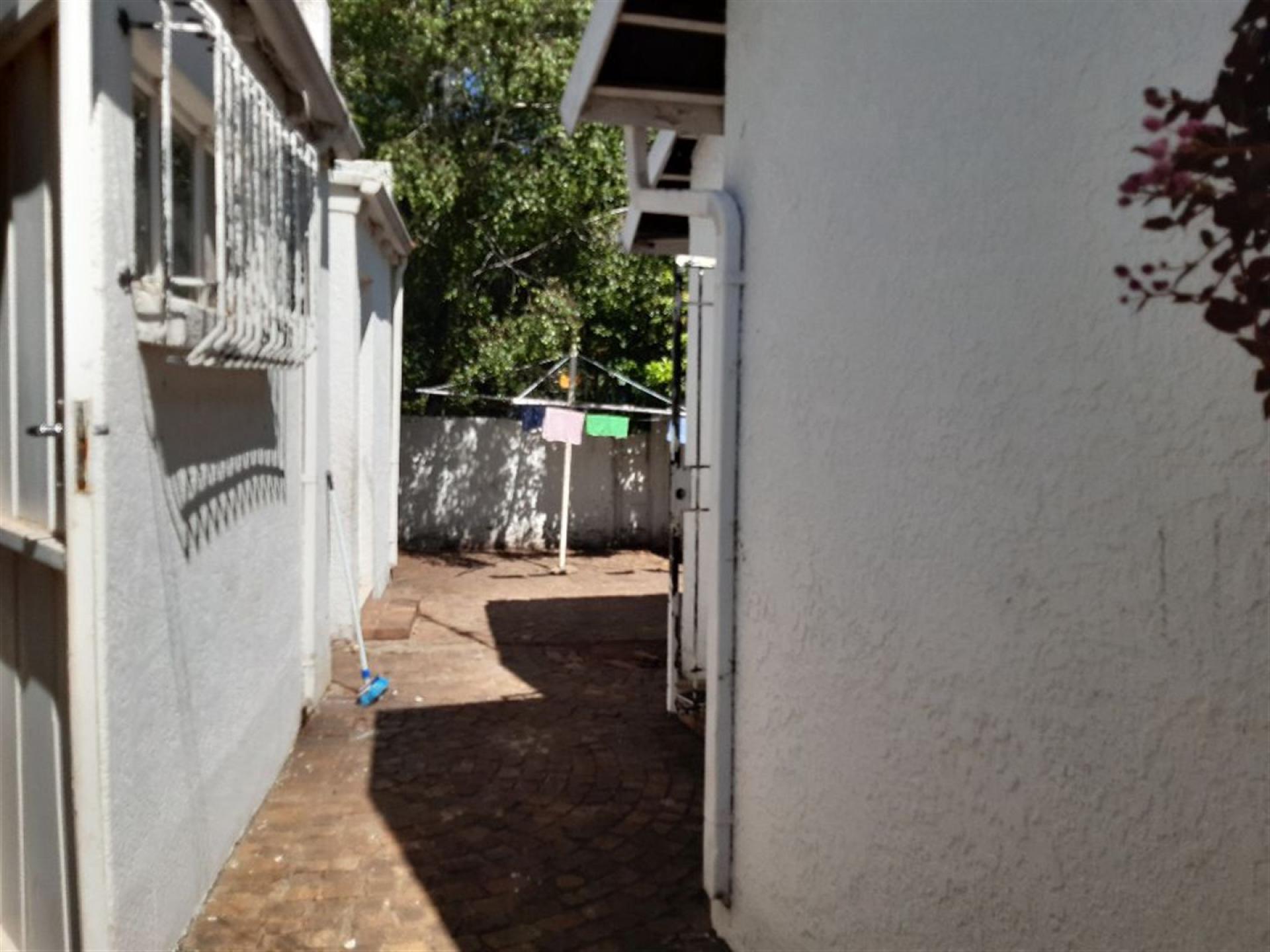 Backyard of property in Savoy Estate 