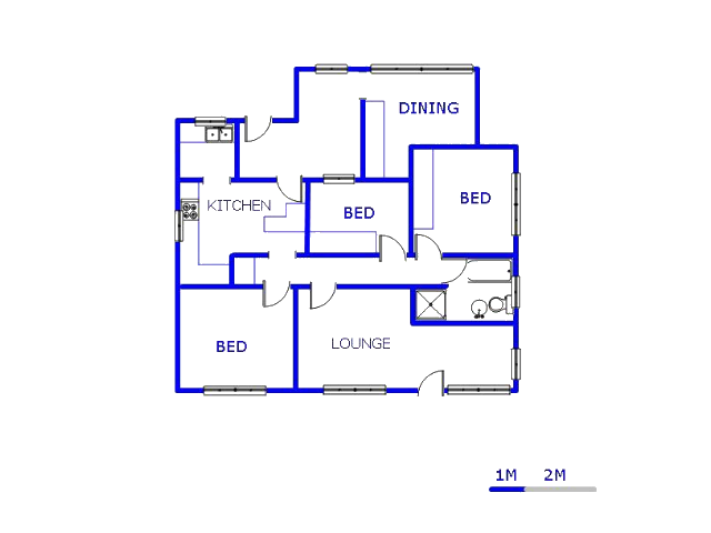 Ground Floor - 92m2 of property for sale in Elsburg