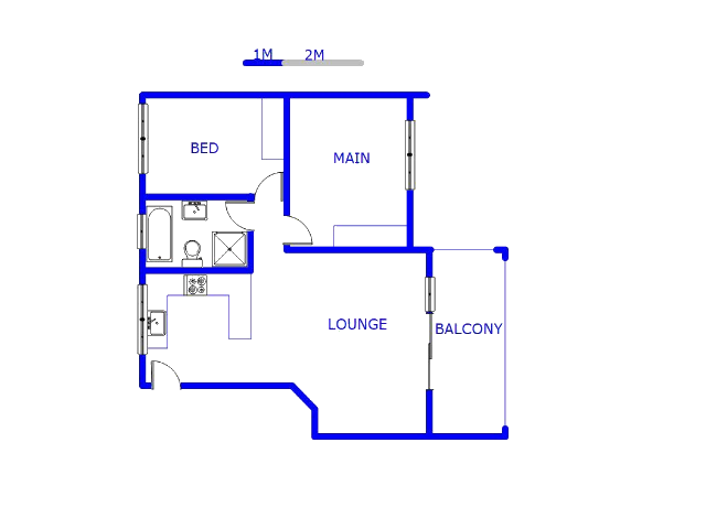 3rd Floor - 76m2 of property for sale in Bardene