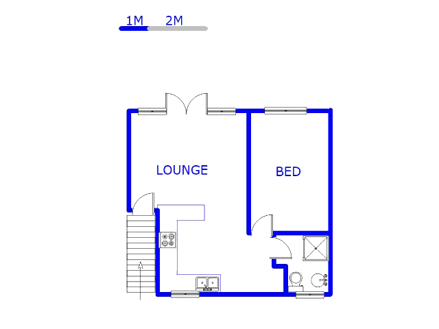 1st Floor - 51m2 of property for sale in Esther Park