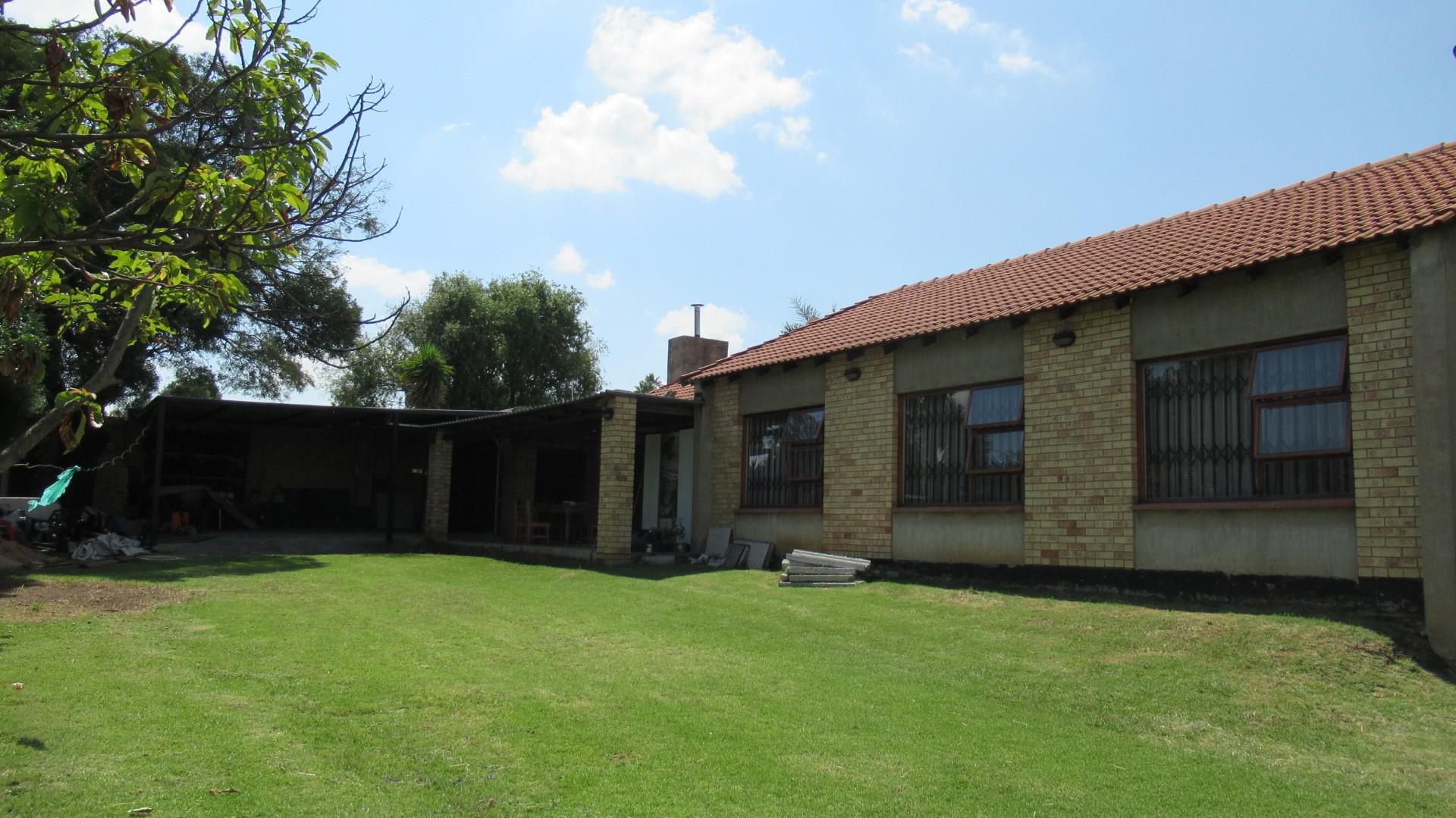 Backyard of property in Esther Park