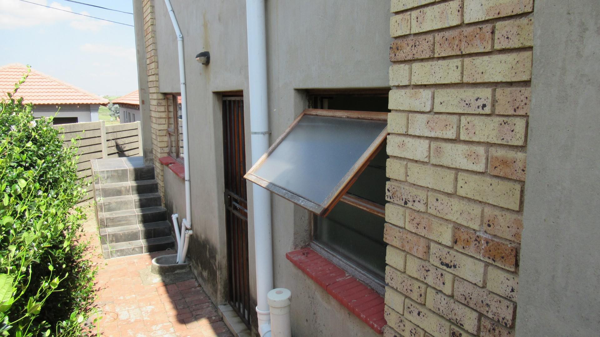 Backyard of property in Esther Park