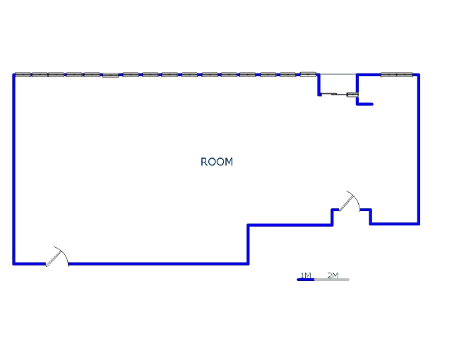 Floor plan of the property in Illovo