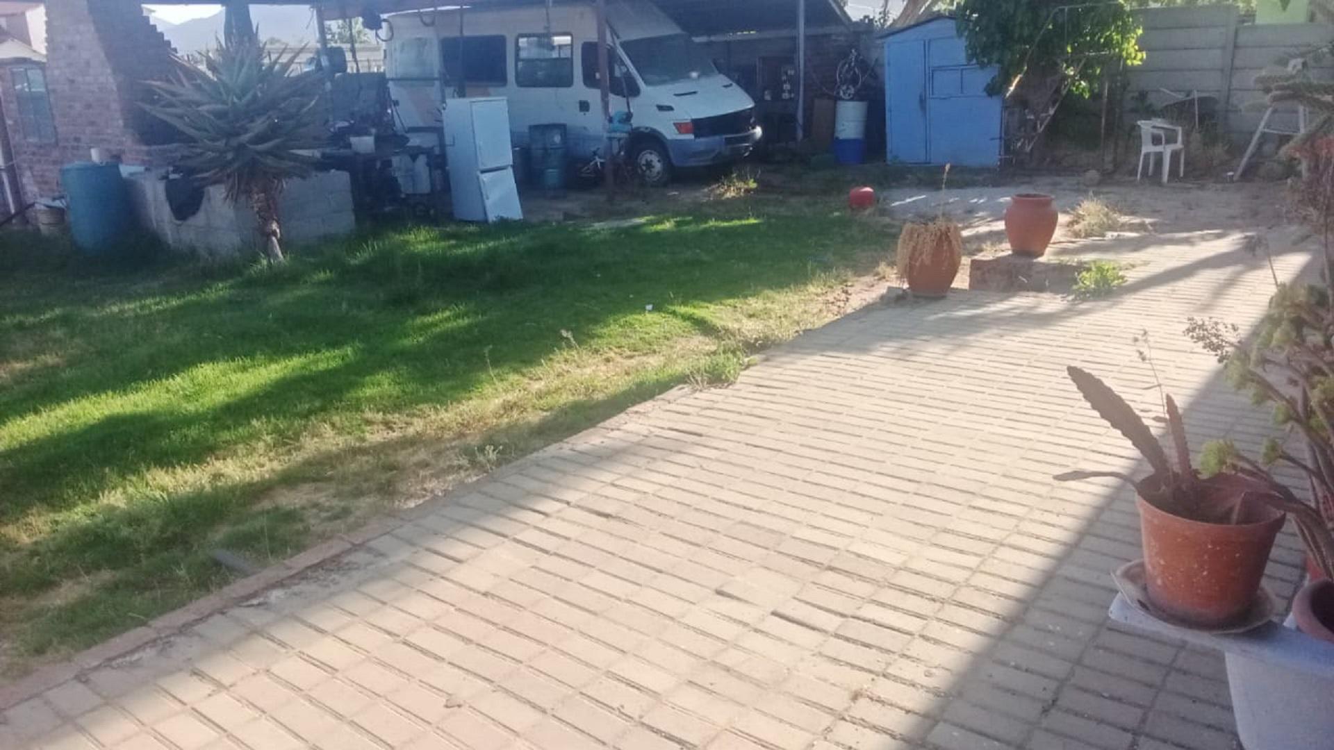 Backyard of property in Prince Alfred Hamlet