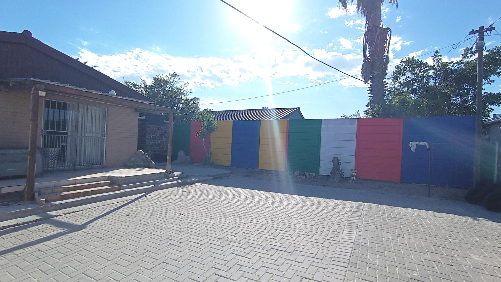 Backyard of property in Bothasig 